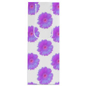 パープルガーベラデイジー ワインギフトバッグ (正面)