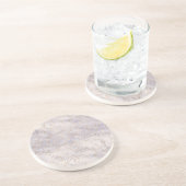 パープルガーリーグラム金ゴールドヒョウ印刷ウォーターカラー コースター (側面)