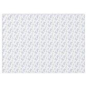 パープルガーリーラベンダー蝶誕生日 テーブルクロス (正面(横))