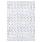 パープルガーリーラベンダー蝶誕生日 テーブルクロス (正面)