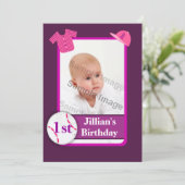 パープルガールズ フォト ベースボール カード バースデーパーティー (スタンド正面)