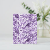 パープルキザントガーデンスクラフランスのップブック紙 (スタンド正面)