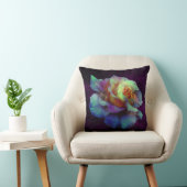 パープルキスターコイズバラ装飾用クッション クッション (椅子)