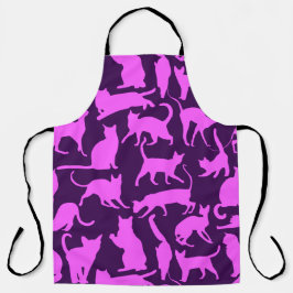 パープルキャッツ エプロン