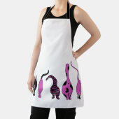 パープルキャットお尻 エプロン (インサイチュ)