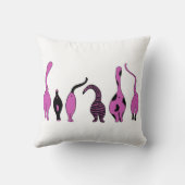 パープルキャットお尻 クッション (裏面)