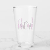 パープルキャットお尻 タンブラーグラス (裏面)