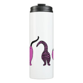 パープルキャットお尻 タンブラー