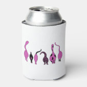 パープルキャットお尻 缶クーラー (缶正面)