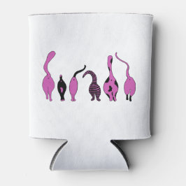 パープルキャットお尻 缶クーラー