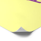 パープルキャット ポスター (角)