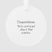 パープルキャップ目盛りアクリルオーナメント オーナメント (裏面)