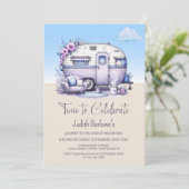 パープルキャラバンリタイアメントパーティー 招待状 (スタンド正面)