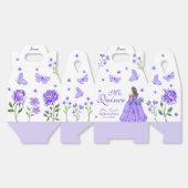 パープルキンセアニラバタフライとバラフローラ フェイバーボックス (見開き)