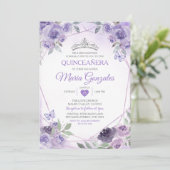 パープルキンセアニラ15アノスクラウンメキシカンバタフライ 招待状 (スタンド正面)