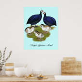 パープルギニア科 ポスター (キッチン)