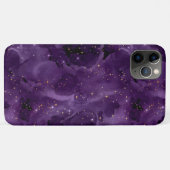 パープルギャラクシーシリーズデザイン8 Case-Mate iPhoneケース (裏面(横))