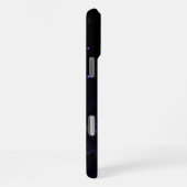 パープルギャラクシー携帯ケース iPhoneケース (右側面)