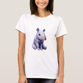 パープルギャラクシー タペストリー ベイビータピア 女性 Tシャツ