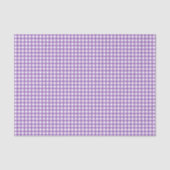 パープルギンガムチェック 薄葉紙 (正面)