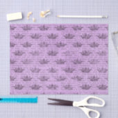 パープルクラウンの新聞印刷パターン 薄葉紙 (クラフト)