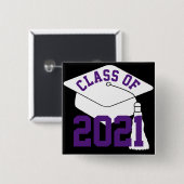 パープルクラス2024グラッドキャップ 缶バッジ (正面&裏面)