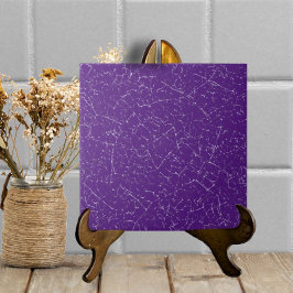 パープルクラックグレーズシンプルグラーモダンズテクスチャ タイル