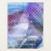 パープルクリエイティブ先生アートプランナー プランナー手帳 (正面)