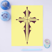 パープルクリスチャン・クロス チラシ (シングル)