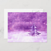 パープルクリスマスワンダーランド シーズンポストカード (正面/裏面)