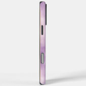 パープルクリームアイリスストライプ Case-Mate iPhoneケース (裏面 / 右)