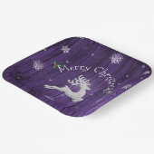 パープルクリ素朴スマストインデア紙プレート ペーパープレート (傾斜あり)