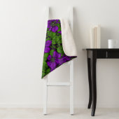 パープルクレマティスつる植物 シェルパブランケット (インサイチュ)