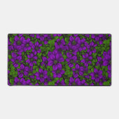 パープルクレマティスつる植物 デスクマット (正面)