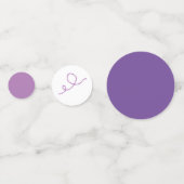 パープルクレヨン コンフェッティ (正面)