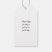 パープルクロカスギフトラベル ギフトタグ (裏面)