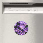 パープルクロカス冷凍機磁石 マグネット (インサイチュ (食洗機))