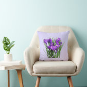 パープルクロキュース クッション (椅子)