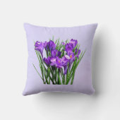 パープルクロキュース クッション (裏面)