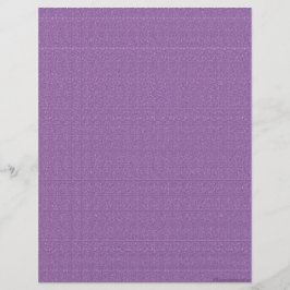 パープルクロスのスクラップブック紙