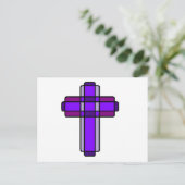 パープルクロス ポストカード (スタンド正面)