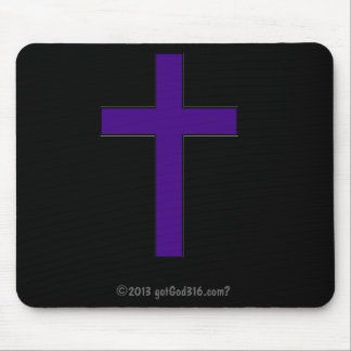パープルクロスgotGod316.com? マウスパッド