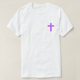 パープルクロスTシャツ Tシャツ