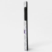 パープルクローバー パーソナライズされた Case-Mate iPhoneケース (裏面/左)