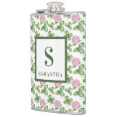 パープルクローバー | St Patrick's Day Monogram フラスク (左)