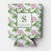 パープルクローバー | St Patrick's Day Monogram 缶クーラー (正面)