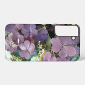 パープルクローバーiphoneケース/zazzle mmetropolim samsung galaxyケース (裏面横)