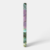 パープルクローバーiphoneケース/zazzle mmetropolim samsung galaxyケース (左側面)