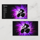 パープルクールサイクリング 名刺 (正面/裏面)