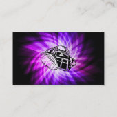 パープルクールサッカー 名刺 (裏面)